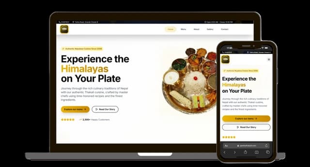 Yambuthakali - Dynamic Website project showcase